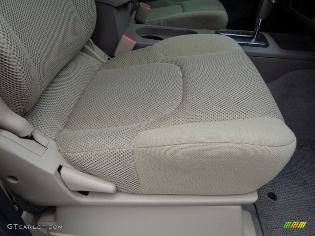 2008 Frontier SE Crew Cab 4x4 - Red Brawn / Beige photo #38
