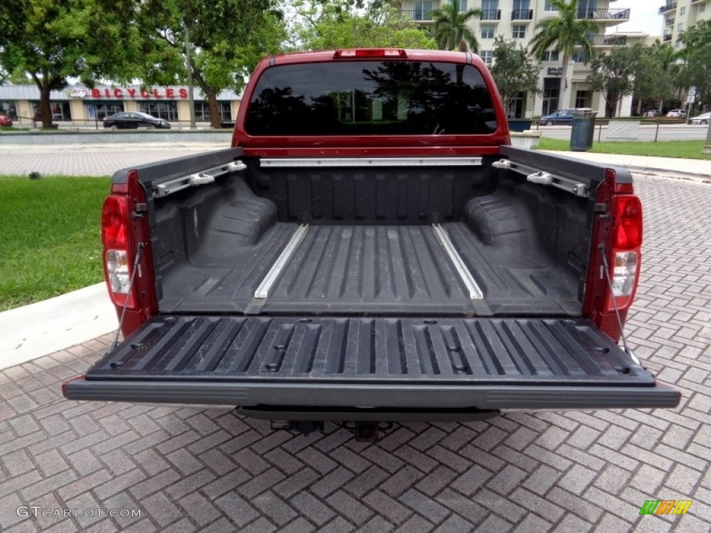 2008 Frontier SE Crew Cab 4x4 - Red Brawn / Beige photo #44