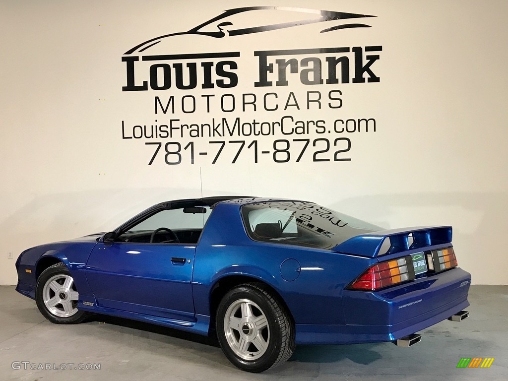 1991 Camaro Z28 - Ultra Blue Pearl / Gray/Black photo #55