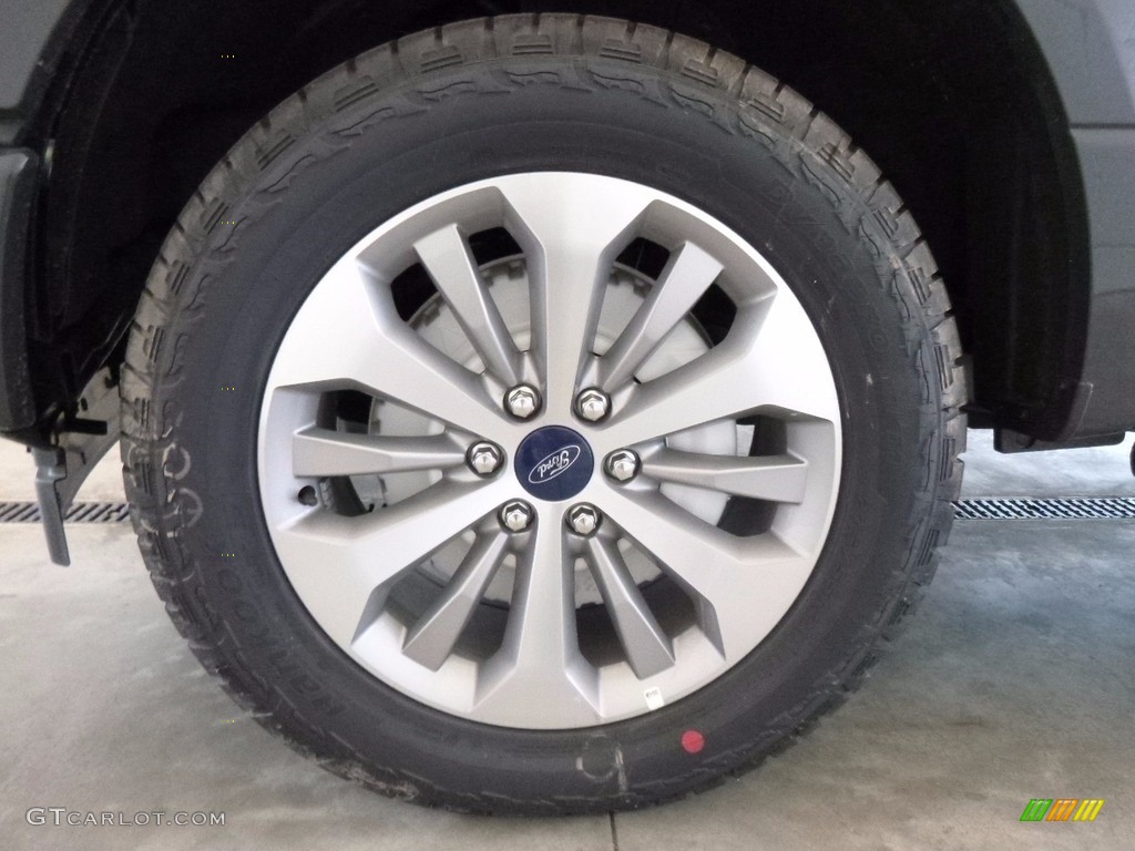 2017 F150 XL SuperCrew 4x4 - Lithium Gray / Black photo #6