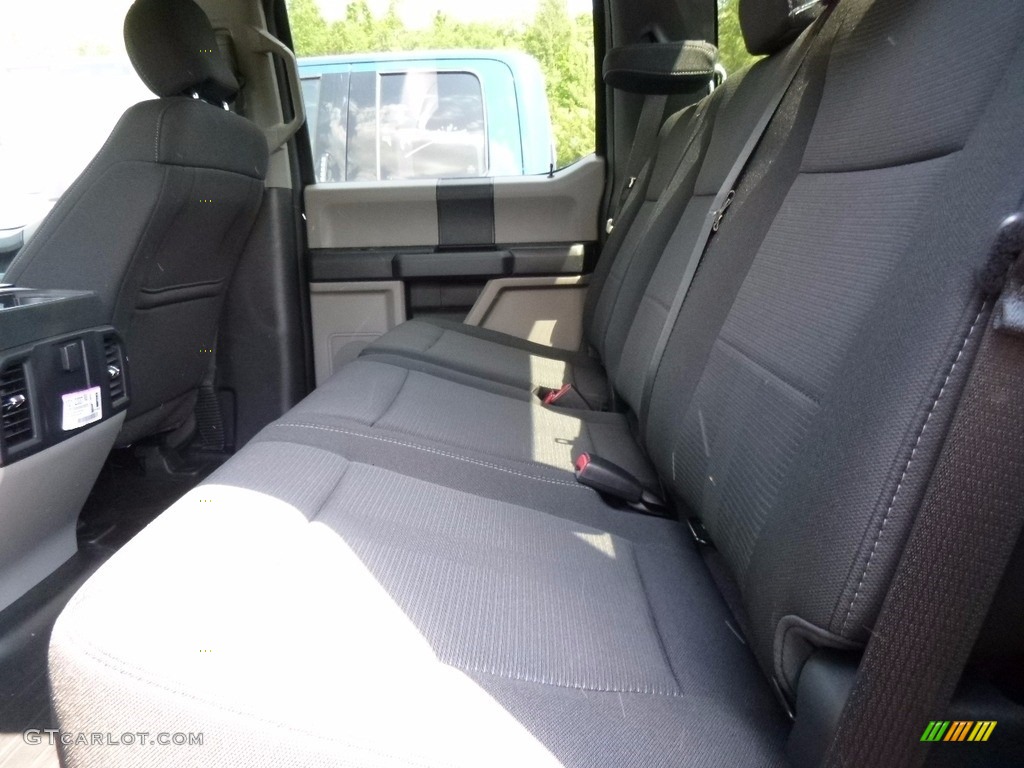 2017 F150 XL SuperCrew 4x4 - Lithium Gray / Black photo #9