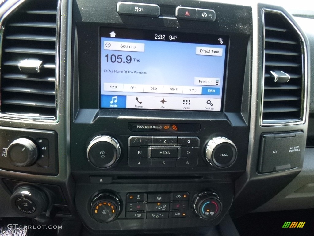 2017 F150 XLT SuperCab 4x4 - Ingot Silver / Earth Gray photo #15