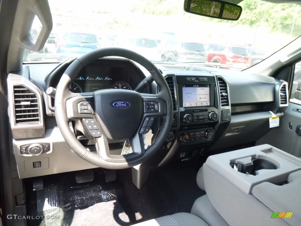2017 F150 XLT SuperCab 4x4 - Bronze Fire / Earth Gray photo #9
