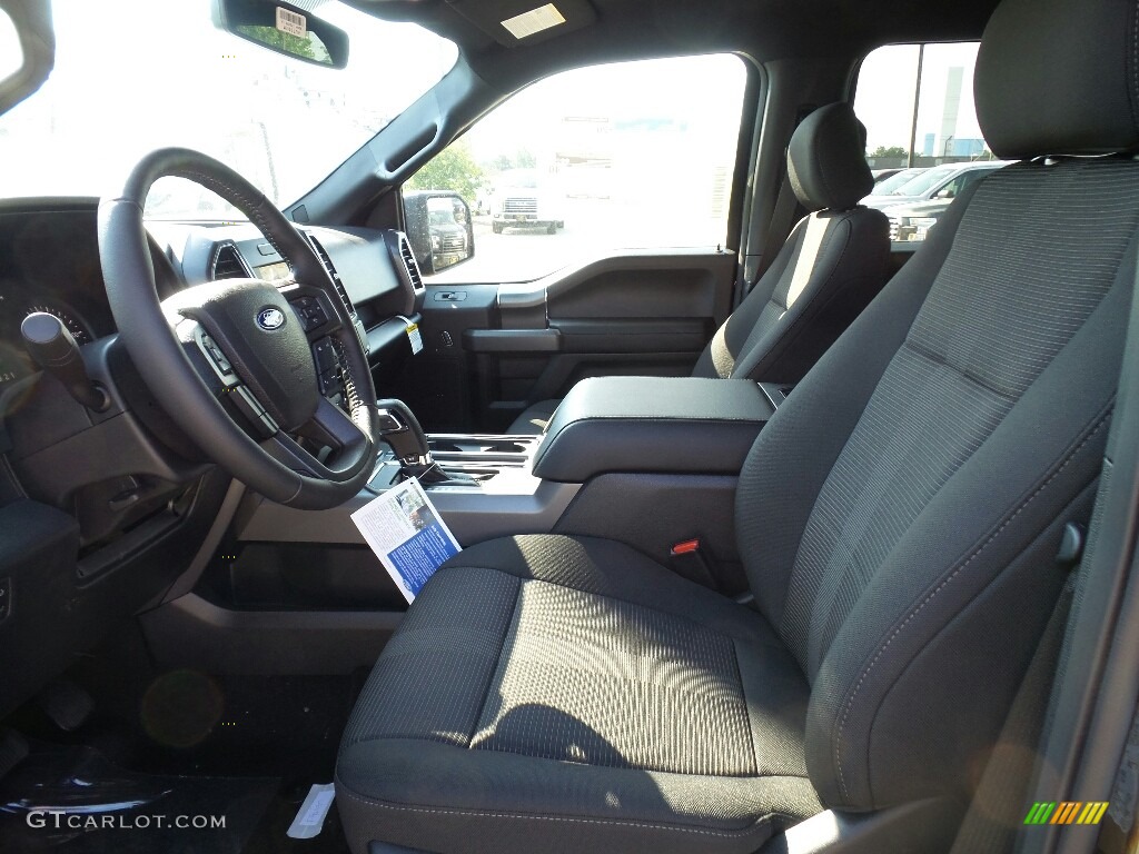 2017 F150 XLT SuperCrew 4x4 - Shadow Black / Earth Gray photo #5