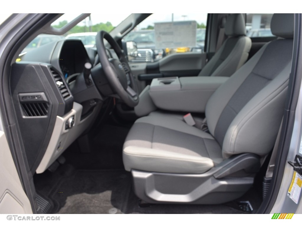 2017 F150 XL Regular Cab - Ingot Silver / Earth Gray photo #8
