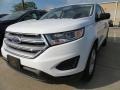 Oxford White 2017 Ford Edge SE AWD