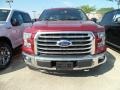 2017 Ruby Red Ford F150 XLT SuperCrew 4x4  photo #2