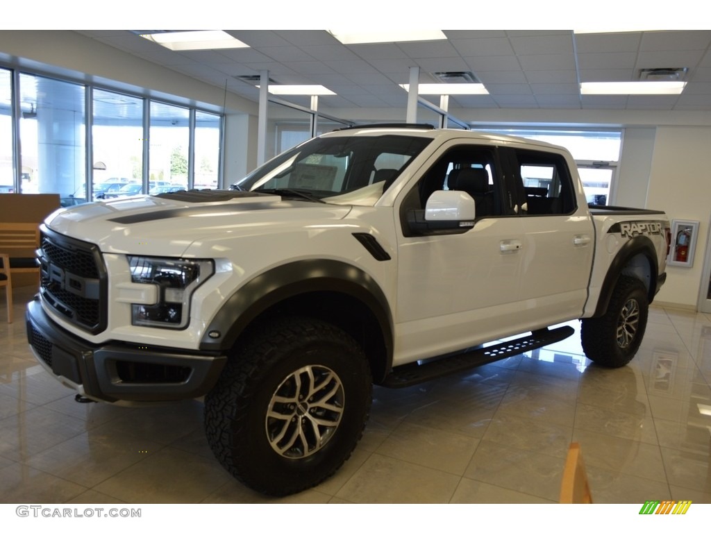 2017 F150 SVT Raptor SuperCrew 4x4 - Oxford White / Black photo #3