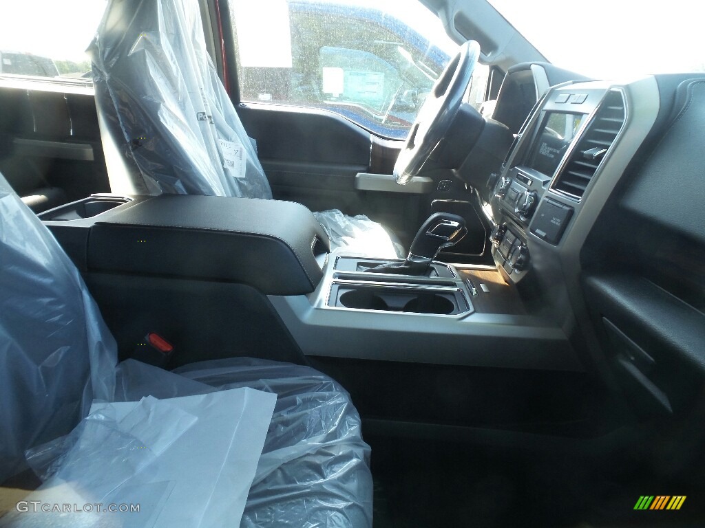 2017 F150 Lariat SuperCrew 4X4 - Ruby Red / Black photo #5