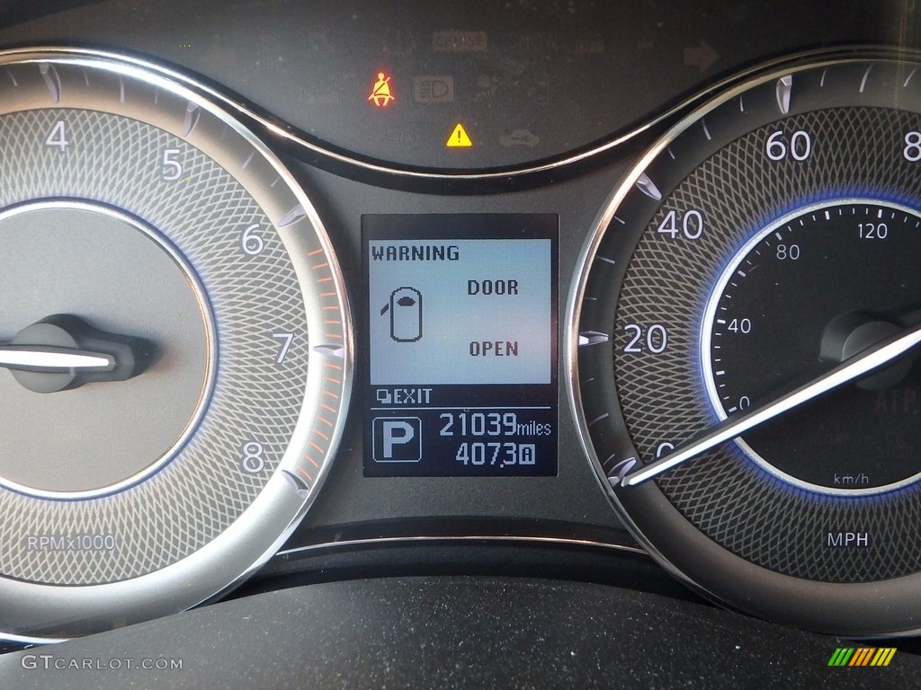 2017 Infiniti QX80 AWD Gauges Photos
