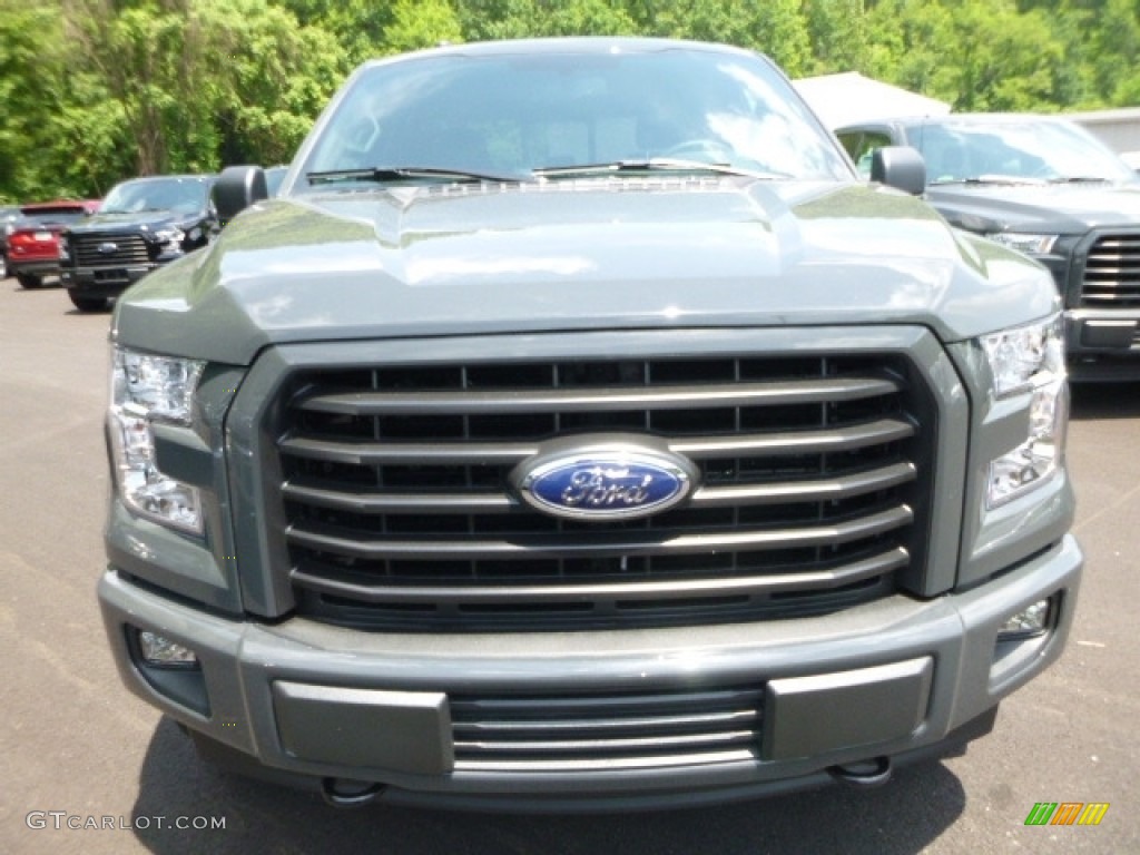 2017 F150 XLT SuperCrew 4x4 - Lithium Gray / Earth Gray photo #4