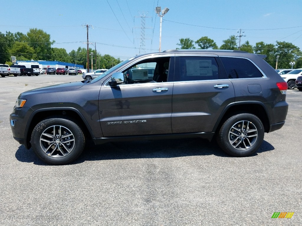 2017 Grand Cherokee Limited 4x4 - Granite Crystal Metallic / Black photo #3