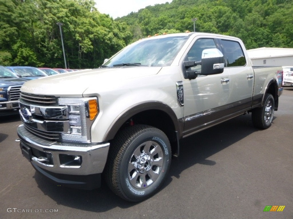 2017 F250 Super Duty King Ranch Crew Cab 4x4 - White Gold / King Ranch Mesa Antique Java photo #5