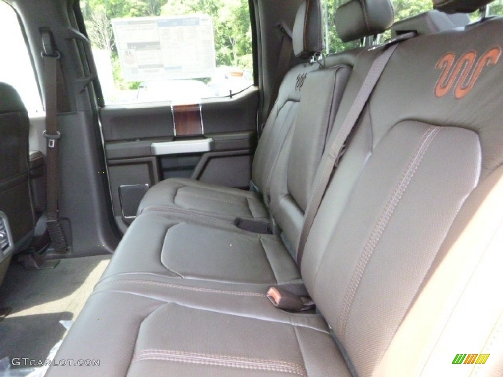 2017 F250 Super Duty King Ranch Crew Cab 4x4 - White Gold / King Ranch Mesa Antique Java photo #8