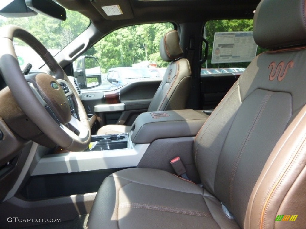 2017 F250 Super Duty King Ranch Crew Cab 4x4 - White Gold / King Ranch Mesa Antique Java photo #11