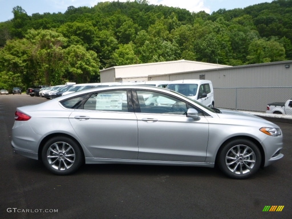 2017 Fusion SE - Ingot Silver / Ebony photo #1