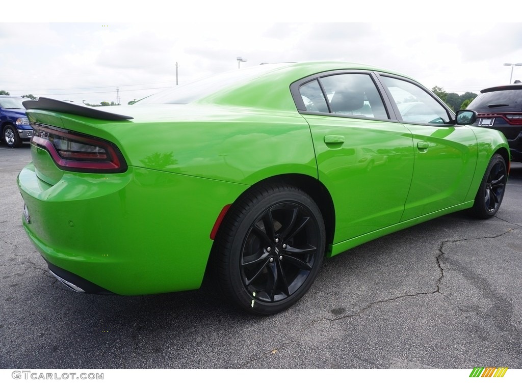 2017 Charger SE - Green Go / Black photo #3