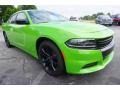 2017 Green Go Dodge Charger SE  photo #4