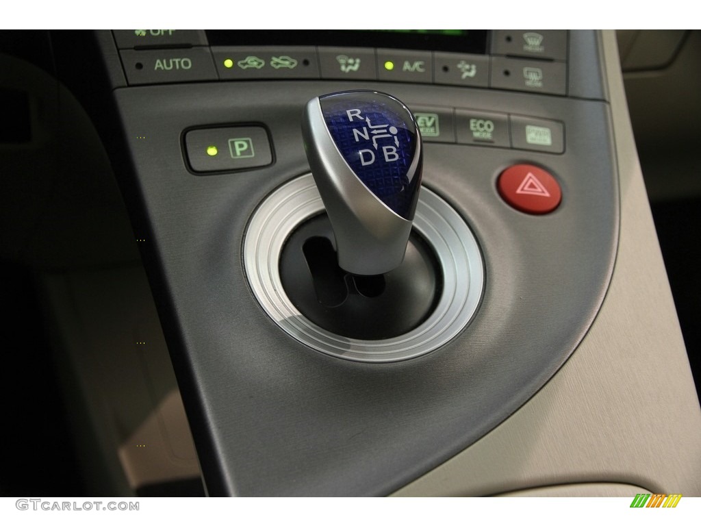 2012 Prius 3rd Gen Two Hybrid - Sea Glass Pearl / Bisque photo #15
