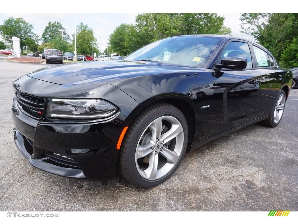 Pitch-Black Dodge Charger