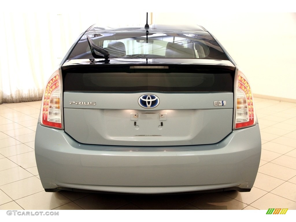 2012 Prius 3rd Gen Two Hybrid - Sea Glass Pearl / Bisque photo #20