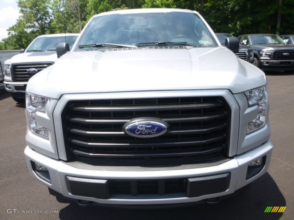 2017 F150 XLT SuperCrew 4x4 - Ingot Silver / Earth Gray photo #6