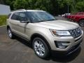 2017 White Gold Ford Explorer XLT 4WD  photo #3