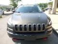 2014 ECO Green Pearl Jeep Cherokee Trailhawk 4x4  photo #4