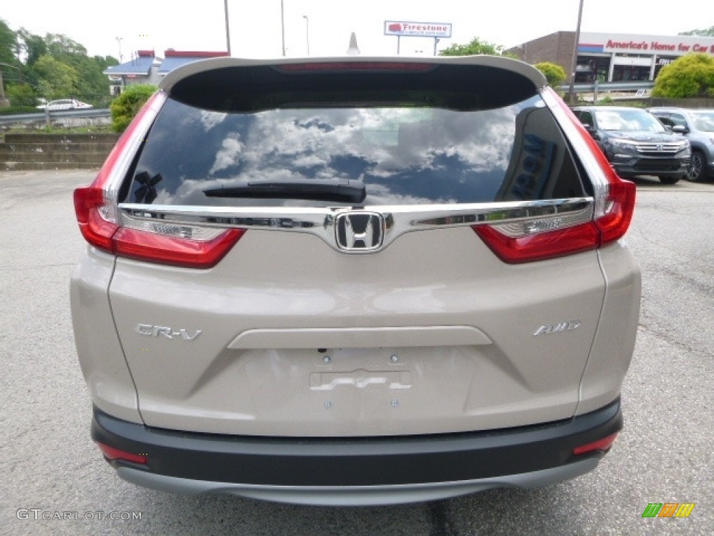 2017 CR-V EX-L AWD - Sandstorm Metallic / Ivory photo #3