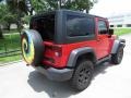 2015 Firecracker Red Jeep Wrangler Willys Wheeler 4x4  photo #7