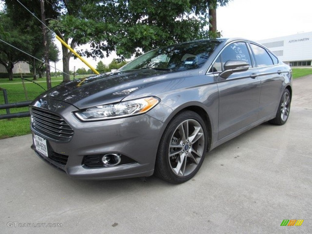 2013 Fusion Titanium - Sterling Gray Metallic / Charcoal Black photo #8