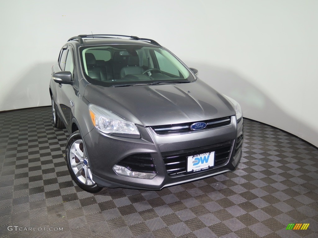 2013 Escape SEL 1.6L EcoBoost 4WD - Sterling Gray Metallic / Charcoal Black photo #3