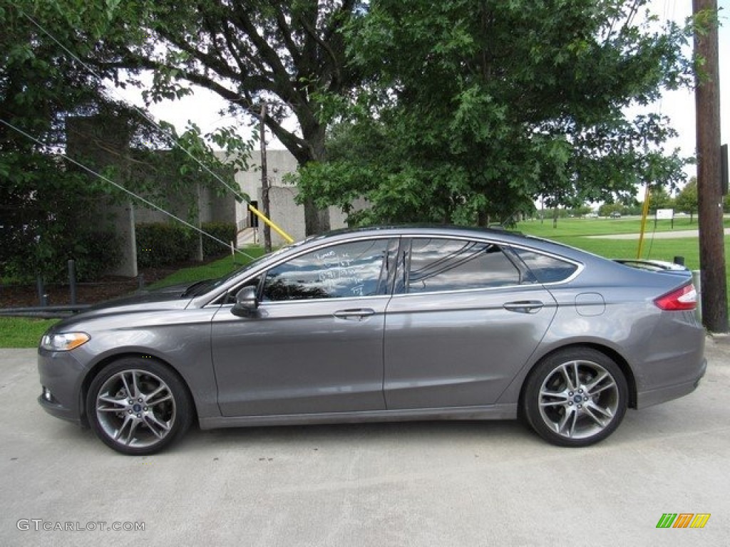 2013 Fusion Titanium - Sterling Gray Metallic / Charcoal Black photo #9