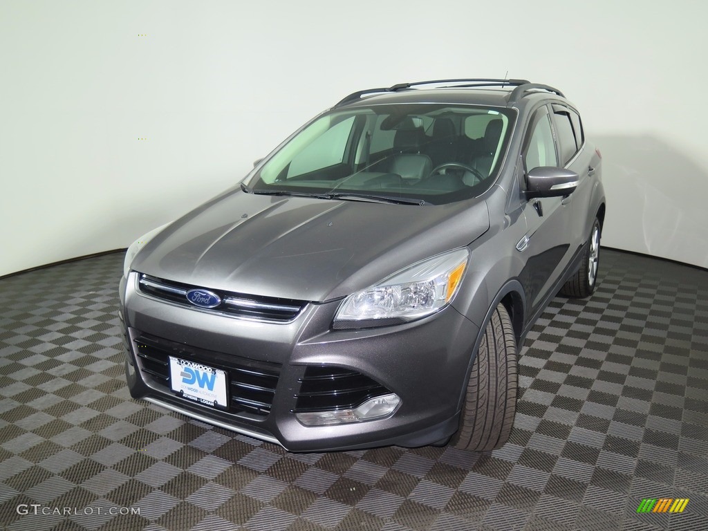 2013 Escape SEL 1.6L EcoBoost 4WD - Sterling Gray Metallic / Charcoal Black photo #6