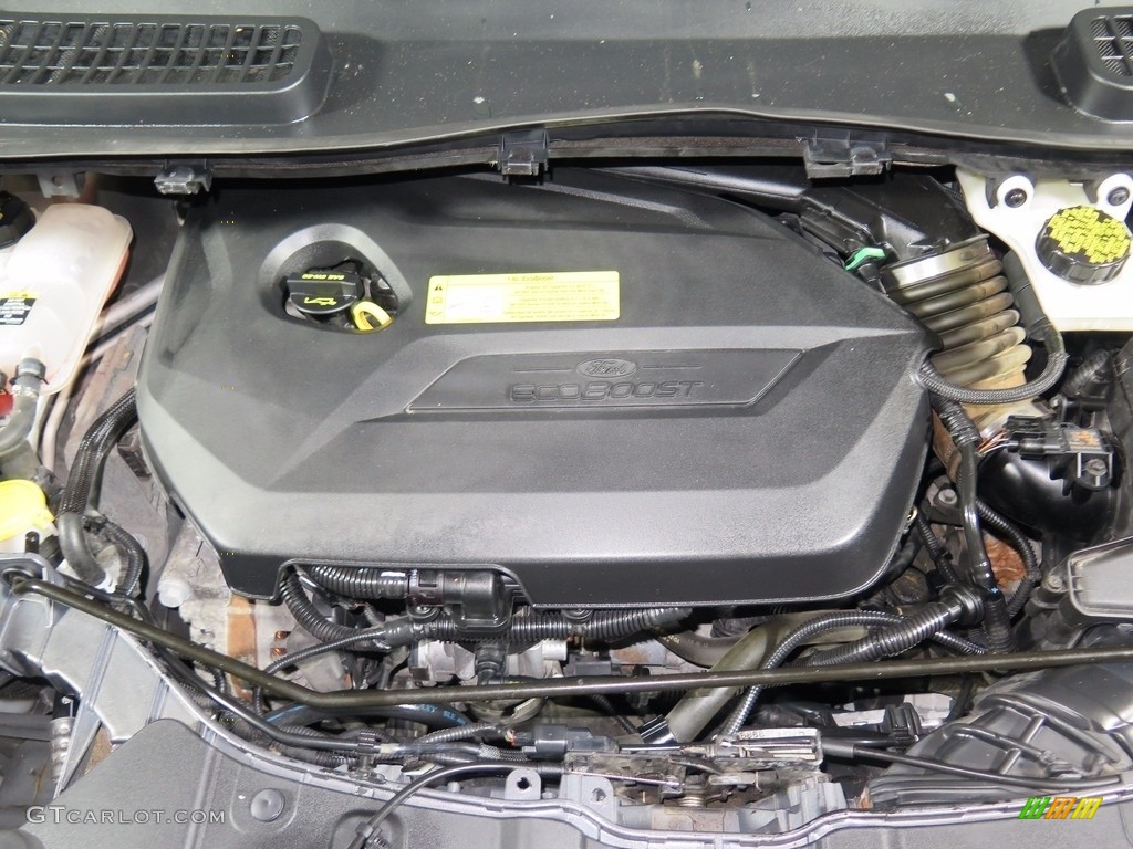 2013 Escape SEL 1.6L EcoBoost 4WD - Sterling Gray Metallic / Charcoal Black photo #22