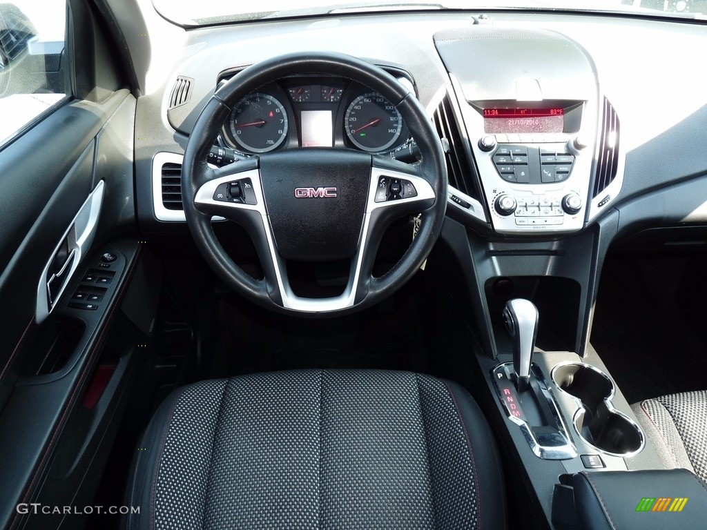 2011 Terrain SLE AWD - Cyber Gray Metallic / Jet Black photo #11