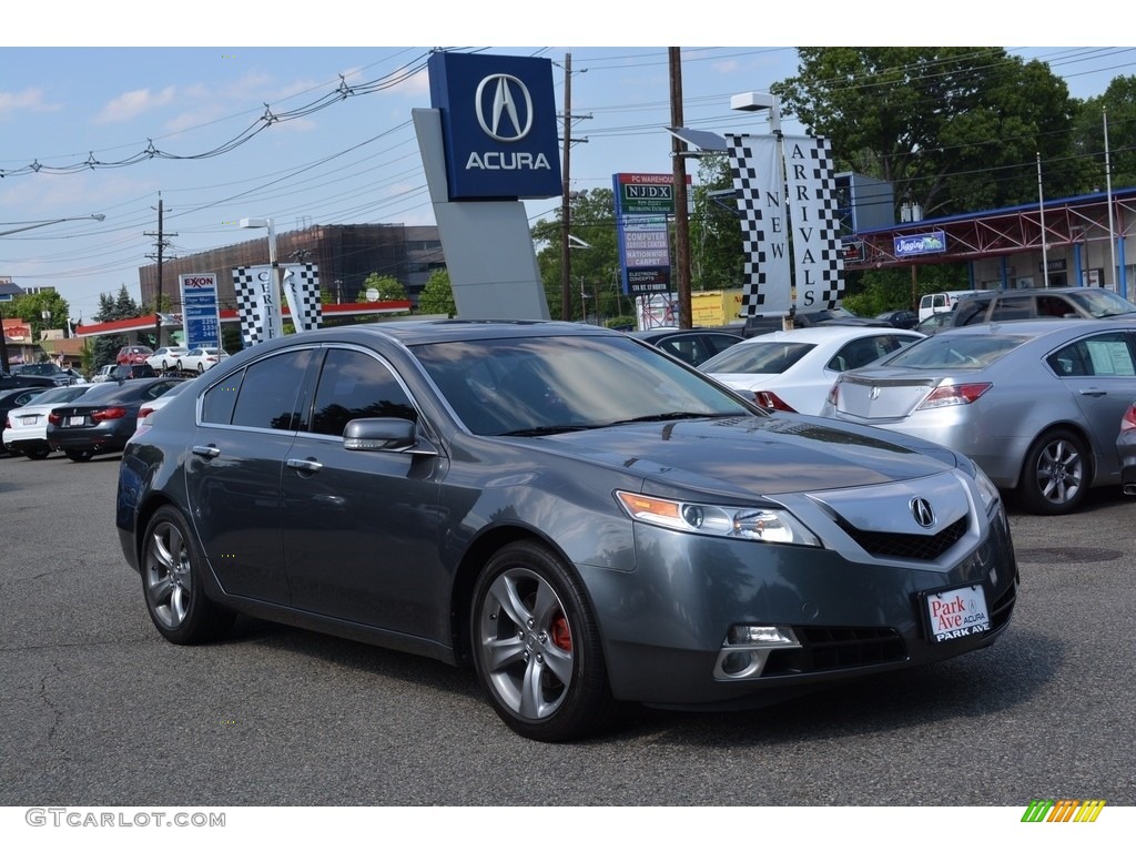 2011 TL 3.7 SH-AWD Technology - Polished Metal Metallic / Ebony Black photo #1