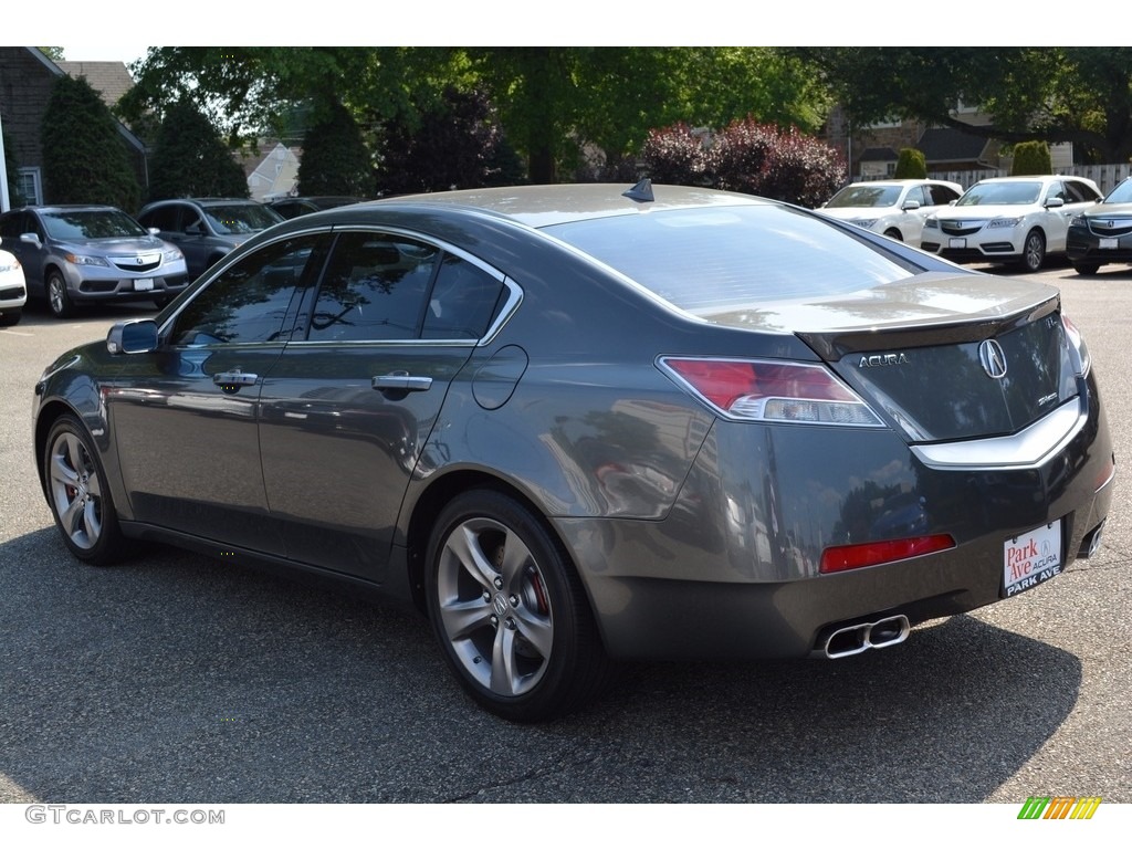 2011 TL 3.7 SH-AWD Technology - Polished Metal Metallic / Ebony Black photo #5