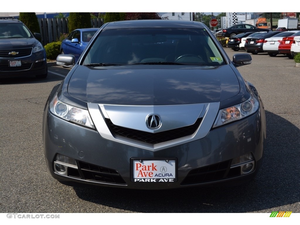2011 TL 3.7 SH-AWD Technology - Polished Metal Metallic / Ebony Black photo #8