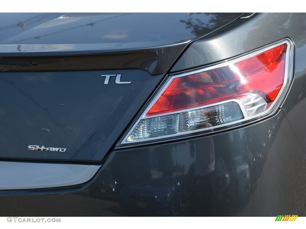 2011 TL 3.7 SH-AWD Technology - Polished Metal Metallic / Ebony Black photo #24
