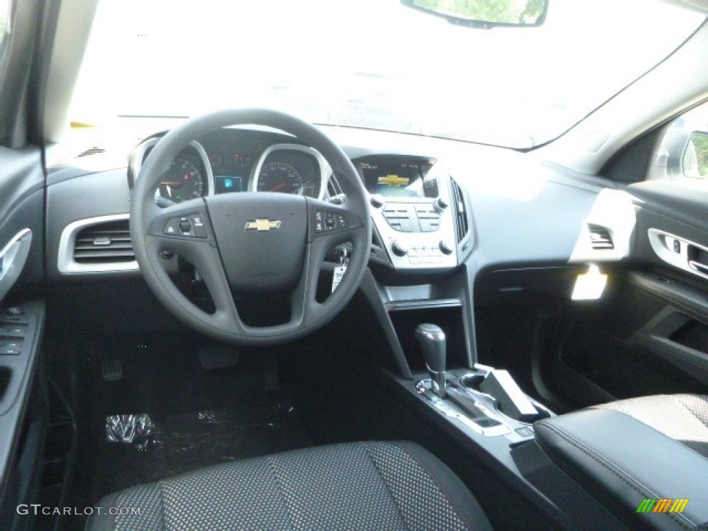 2017 Equinox LS - Summit White / Jet Black photo #14