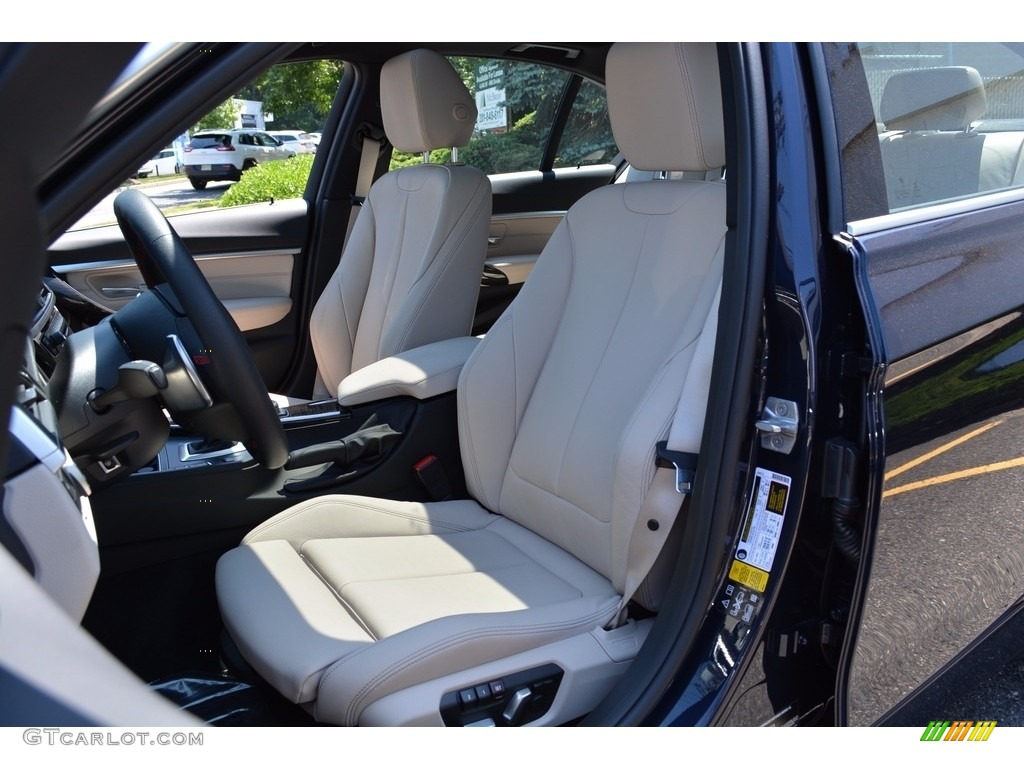 2017 3 Series 320i xDrive Sedan - Mediterranean Blue Metallic / Oyster photo #13