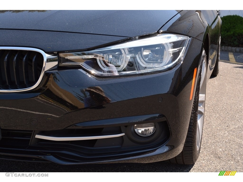 2017 3 Series 330i xDrive Sedan - Jet Black / Black photo #31