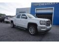 2017 Summit White GMC Sierra 1500 SLT Crew Cab  photo #1