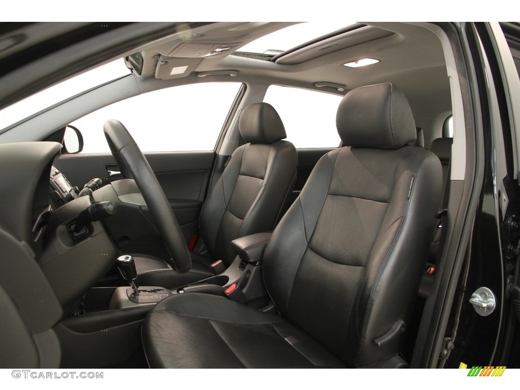 2012 Elantra SE Touring - Black Noir Pearl / Black photo #5