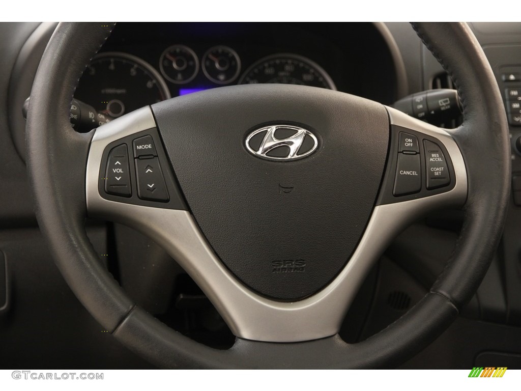 2012 Elantra SE Touring - Black Noir Pearl / Black photo #6
