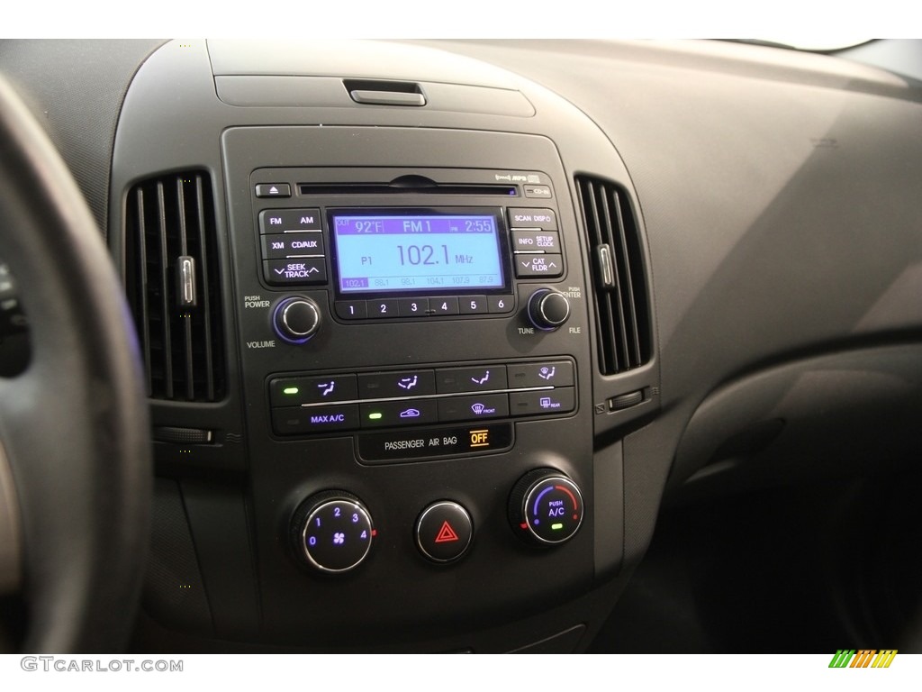 2012 Elantra SE Touring - Black Noir Pearl / Black photo #8