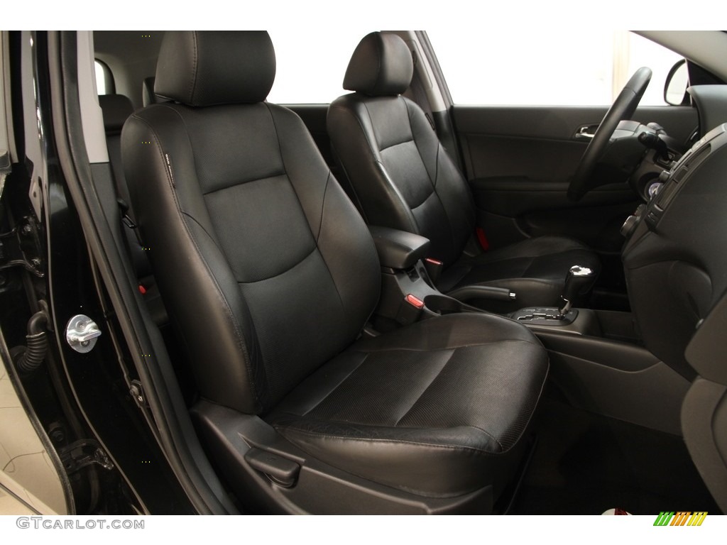 2012 Elantra SE Touring - Black Noir Pearl / Black photo #11