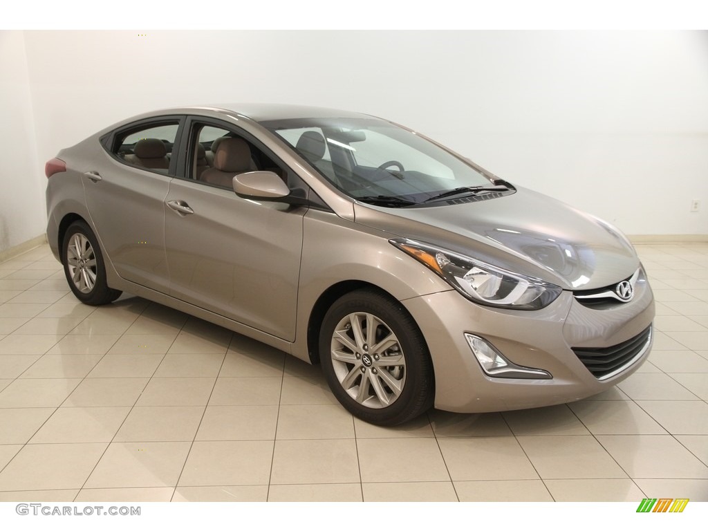 2014 Elantra SE Sedan - Bronze / Beige photo #1