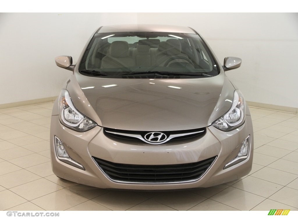 2014 Elantra SE Sedan - Bronze / Beige photo #2